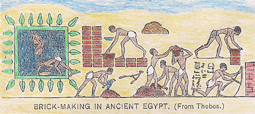 Brick-making in ancient Egypt
